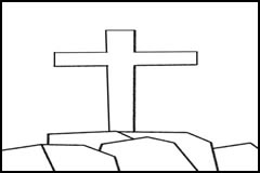 Cruces para colorear