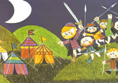David luchando