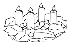 Corona de Adviento - Lámina 2