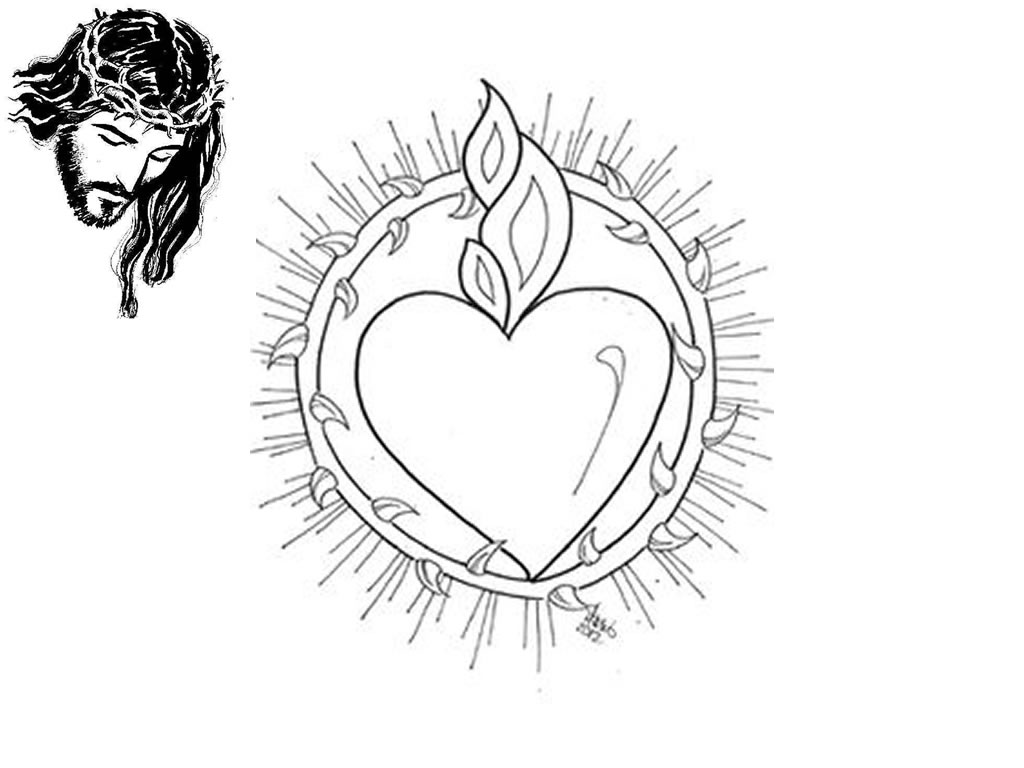 Sagrado Corazón de Jesús Lámina 3