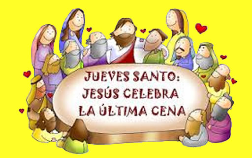 Catequesis y dinámica sobre el Jueves Santo